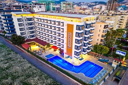 Turecko Alanya Galaxy Beach Resort 12 dňový pobyt All Inclusive Letecky Letisko: Katovice October 2026 (16/10/26-27/10/26)
