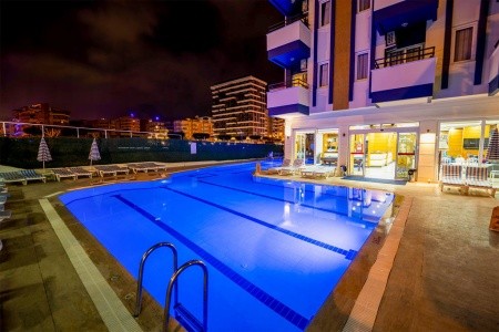 Turecko Alanya Galaxy Beach Resort 12 dňový pobyt All Inclusive Letecky Letisko: Katovice October 2026 (16/10/26-27/10/26)