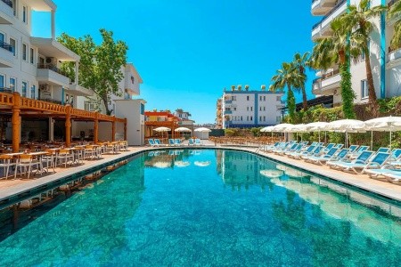 Turecko Alanya Blue Star Hotel 7 dňový pobyt All Inclusive Letecky Letisko: Praha September 2026 (21/09/26-27/09/26)