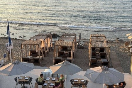 Grécko Kréta The Noverian Antama, Organic Beach Resort Chania 15 dňový pobyt Polpenzia Letecky Letisko: Praha June 2026 (17/06/26- 1/07/26)