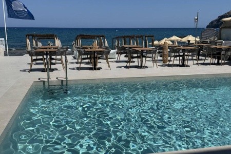 Grécko Kréta The Noverian Antama, Organic Beach Resort Chania 15 dňový pobyt Polpenzia Letecky Letisko: Praha June 2026 (17/06/26- 1/07/26)