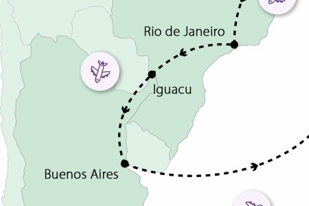Keresztül Dél-Amerikán (Brazília - Argentína)