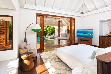 Maldivy  Anantara Kihavah Villas 11 dňový pobyt Raňajky Letecky Letisko: Praha May 2026 (22/05/26- 1/06/26)