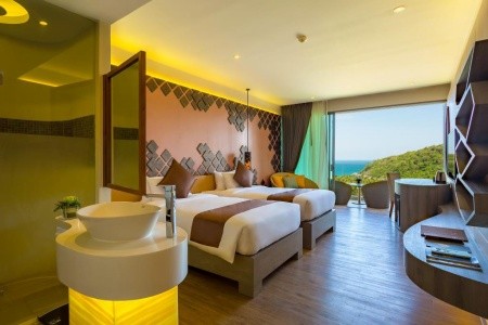 Thajsko Phuket The Crest Resort & Pool Villas Phuket 14 dňový pobyt Polpenzia Letecky Letisko: Praha September 2026 (30/09/26-13/10/26)