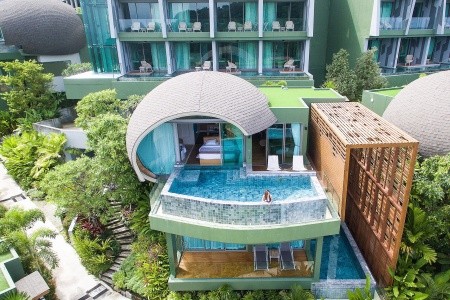 Thajsko Phuket The Crest Resort & Pool Villas Phuket 14 dňový pobyt Polpenzia Letecky Letisko: Praha September 2026 (30/09/26-13/10/26)