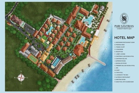 Puri Santrian Beach Resort & Spa - 9