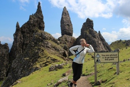 Ostrov Skye, západní vysočina a Edinburgh - 40