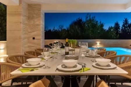 Luxury Villa With A Swimming Pool Zaton, Zadar - 25050 - 42