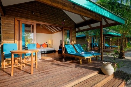 Maldivy  Canareef Resort Maldives (Herathera) 10 dňový pobyt Raňajky Letecky Letisko: Praha May 2026 (24/05/26- 2/06/26)