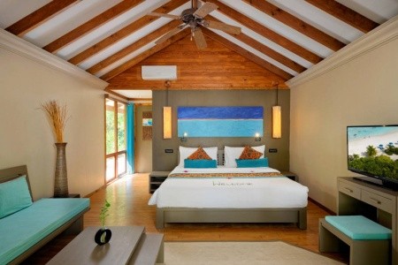 Maldivy  Canareef Resort Maldives (Herathera) 10 dňový pobyt Raňajky Letecky Letisko: Praha May 2026 (24/05/26- 2/06/26)
