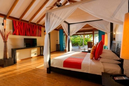 Maldivy  Canareef Resort Maldives (Herathera) 10 dňový pobyt Raňajky Letecky Letisko: Praha May 2026 (24/05/26- 2/06/26)