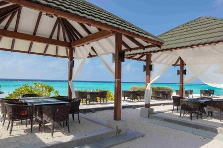 Maldivy  Adaaran Select Meedhupparu 12 dňový pobyt All Inclusive Letecky Letisko: Praha August 2026 (21/08/26- 1/09/26)