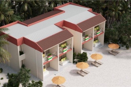 Maldivy Severný Atol Male Oblu Xperience Ailafushi 8 dňový pobyt All Inclusive Letecky Letisko: Praha November 2026 (29/11/26- 6/12/26)