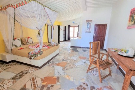 Zanzibar Uroa Paradise Beach Resort 12 dňový pobyt All Inclusive Letecky Letisko: Praha June 2026 (29/06/26-10/07/26)