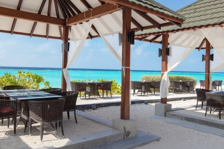 Maldivy  Adaaran Select Meedhupparu 8 dňový pobyt All Inclusive Letecky Letisko: Praha September 2026 (22/09/26-29/09/26)