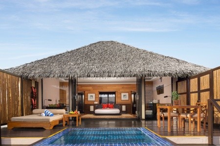 Maldivy  Adaaran Prestige Vadoo 6 dňový pobyt All Inclusive Letecky Letisko: Praha August 2026 ( 3/08/26- 8/08/26)