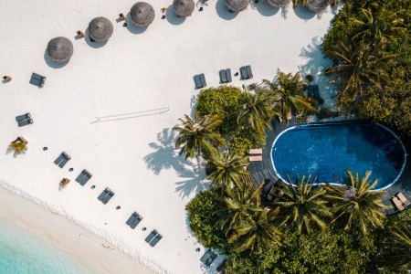 Maldivy  Adaaran Prestige Vadoo 6 dňový pobyt All Inclusive Letecky Letisko: Praha August 2026 ( 3/08/26- 8/08/26)