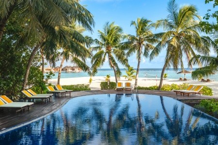 Maldivy  Adaaran Prestige Vadoo 6 dňový pobyt All Inclusive Letecky Letisko: Praha August 2026 ( 3/08/26- 8/08/26)