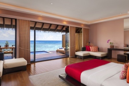 Maldivy  Adaaran Prestige Vadoo 6 dňový pobyt All Inclusive Letecky Letisko: Praha August 2026 ( 3/08/26- 8/08/26)