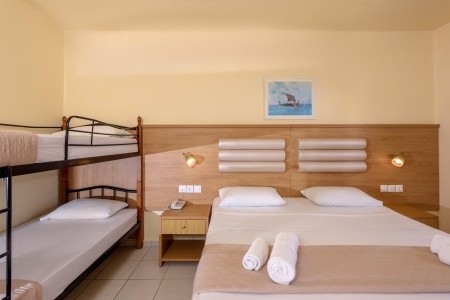 Grécko Kréta Sunbay Hotel 7 dňový pobyt All Inclusive Letecky Letisko: Praha July 2026 (31/07/26- 6/08/26)