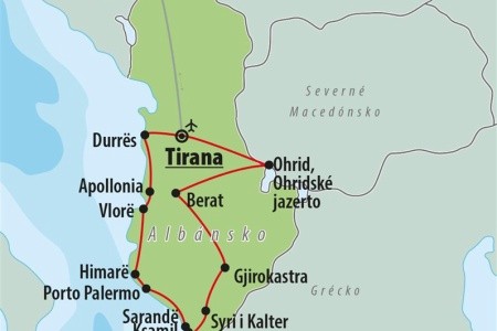 Albánsko a Ohridské jazero - poznávací zájazd - 2