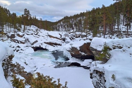 ZIMNÍ NORSKO - NA BĚŽKÁCH ZA LOSY, Lemonsjoen - 20
