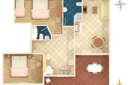 Apartmány 3298-159 - 55