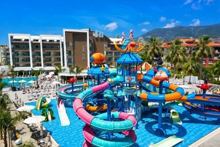 Turecko Alanya Blue Wave Suite 11 dňový pobyt All Inclusive Letecky Letisko: Bratislava July 2026 ( 2/07/26-12/07/26)