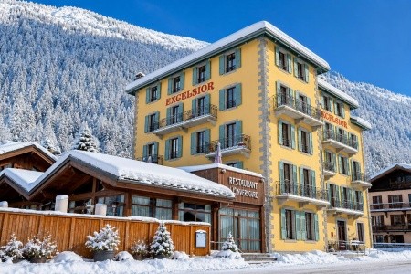Francúzsko Francúzske Alpy Best Western Plus Excelsior Chamonix Hotel Spa 3 dňový pobyt Raňajky Vlastná August 2026 (18/08/26-20/08/26)