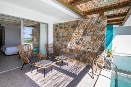 Grécko Karpathos Konstantinos Palace 13 dňový pobyt Polpenzia Letecky Letisko: Viedeň August 2026 (13/08/26-25/08/26)