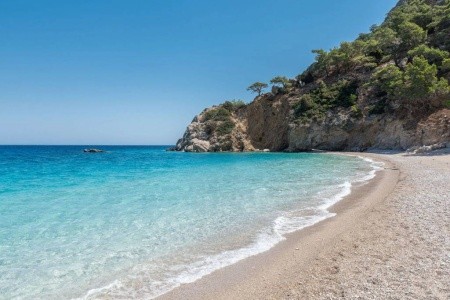 Grécko Karpathos Konstantinos Palace 13 dňový pobyt Polpenzia Letecky Letisko: Viedeň August 2026 (13/08/26-25/08/26)