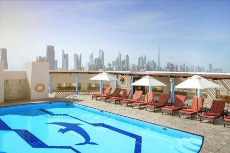 Spojené arabské emiráty Dubaj Jumeirah Rotana 7 dňový pobyt Polpenzia Letecky Letisko: Praha August 2026 (12/08/26-18/08/26)