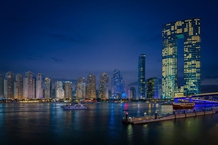 Spojené arabské emiráty Dubaj Address Beach Resort 7 dňový pobyt Polpenzia Letecky Letisko: Praha September 2026 ( 4/09/26-10/09/26)