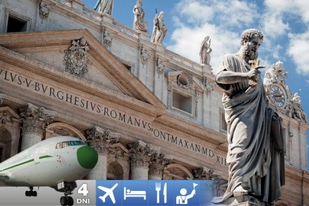 Rím inak - letecky s návštevou Castel Gandolfo - 1