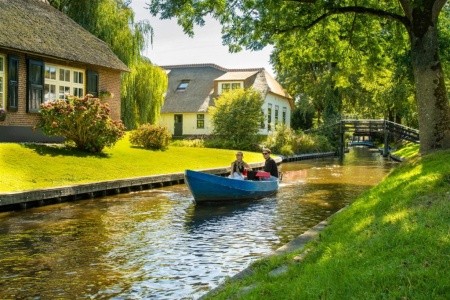 Amsterdam, Keukenhof, Květinový průvod a Holandské Benátky - 18