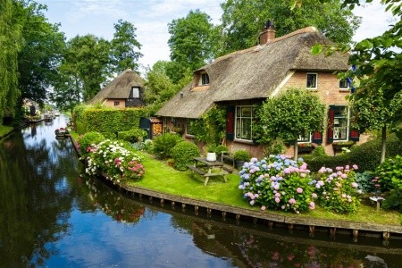 Amsterdam, Keukenhof, Květinový průvod a Holandské Benátky - 20