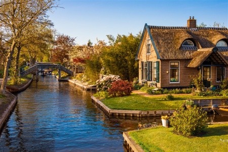 Amsterdam, Keukenhof, Květinový průvod a Holandské Benátky - 21