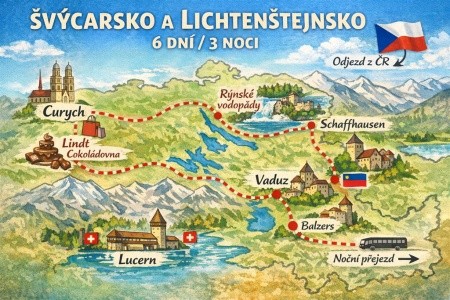 Švýcarsko & Vaduz – města, hory a čokoládová rozkoš - 4