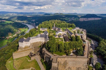 Adventní zámek Moritzburg a pevnost Königstein - 13