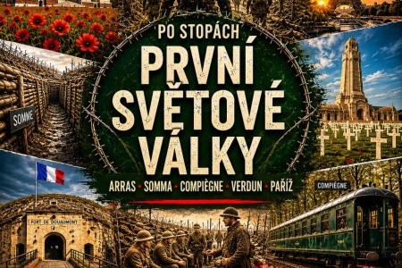 Po stopách první světové války – Arras, Somma, Verdun a Paříž - 1