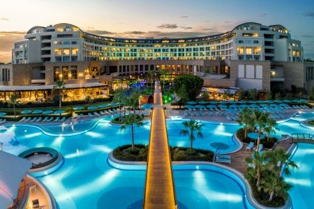 Turecko Belek Kaya Palazzo Golf 11 dňový pobyt Ultra All inclusive Letecky Letisko: Praha August 2026 ( 1/08/26-11/08/26)