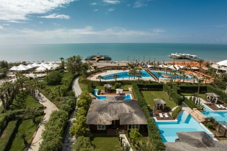 Turecko Belek Kaya Palazzo Golf 11 dňový pobyt Ultra All inclusive Letecky Letisko: Praha August 2026 ( 1/08/26-11/08/26)