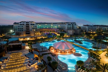Turecko Belek Kaya Palazzo Golf 11 dňový pobyt Ultra All inclusive Letecky Letisko: Praha August 2026 ( 1/08/26-11/08/26)