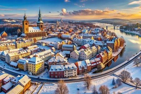 Adventní Pirna a kouzelná světelná zahrada Pillnitz