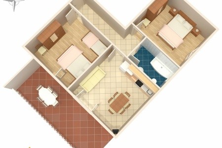 Apartmány 3298-1418 - 3