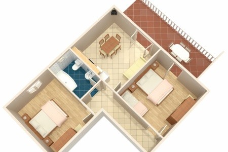 Apartmány 3298-1418 - 4