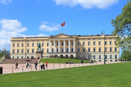 Oslo - hlavné mesto Nórska letecky - 9