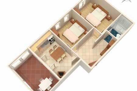 Apartmány 3298-5101 - 7