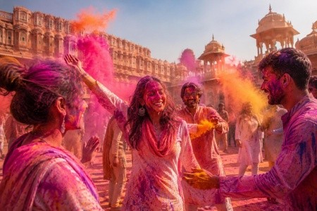 India Körút – Klasszikus Élmények A Holi Ünnepén