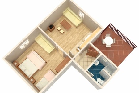 Apartmány 3298-978 - 1